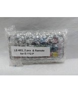 LE-603 2 pcs And Remote For E-112-P - €15,15 EUR