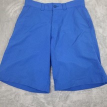 Under Armour Mens Performance Golf Shorts Blue Size 30x10 Inch - £13.46 GBP