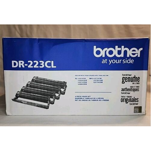 Brother DR223CL REPLACEMENT DRUM UNIT (4 PIECE DRUM SET)- FOR USE WITH B... - $209.89