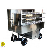 BRAZILIAN CHARCOAL GRILL 32 SKEWERS - PROFESSIONAL GRADE - CATERING MASTER - $11,150.00