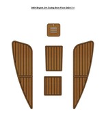 2004 Bryant 214 Cuddy Bow  Pad Boat EVA Foam Teak Deck Floor Mat Flooring - $491.18 CAD