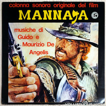 Guido &amp; Maurizio De Angelis ‎– Mannaja (1979) Vinyl LP Soundtrack Italian Press  - £91.92 GBP