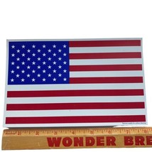 Large USA Flag Magnet Patriotic Red White Blue Removable 8X5 in - $75.20 MXN