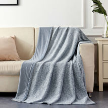 Blue - Twin - Cooling Blankets Summer Blanket Absorbs Body Heat Hot Sleepers - £51.70 GBP