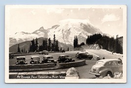 RPPC Mount Rainier From Observation Point WA Ellis Photo 527 Postcard M14 - £8.78 GBP