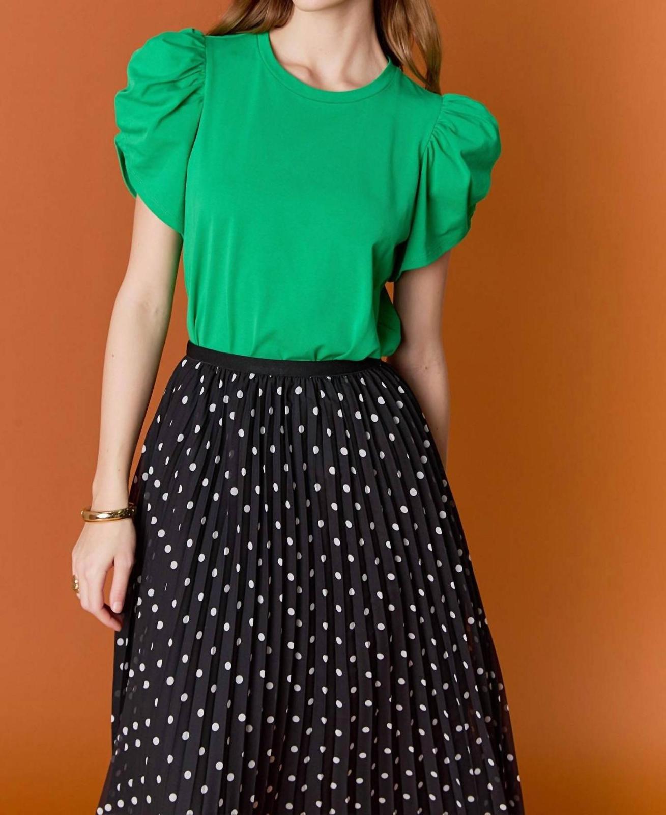 English Factory Ruched Sleeve Tee Size S - $53.46