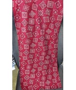 &quot;&quot;2 - BANDANA DESIGN TABLE RUNNERS&quot;&quot; - RED - £6.68 GBP