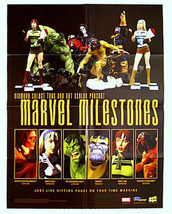 Wolverine,Hulk,Thanos,Gwen,Mary Jane,Captain Marvel Milestones MCU statue poster - $24.06