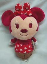 Hallmark Itty Bittys Disney Red Minnie Mouse 5&quot; Plush Stuffed Toy Valentines Day - £11.77 GBP