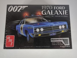 AMT James Bond 007 1970 Ford Galaxie Police Car 1:25 Plastic Model Car K... - £13.36 GBP