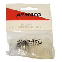 ARMACO 8 PIN MICROPHONE SOCKET DD 7383 / MICROPHONE JACK NIP - $10.84