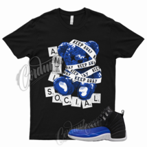 ANTI T Shirt for J1 12 Hyper Royal WMNS Metallic Silver Game 5 Racer Blue 1 - £18.23 GBP+