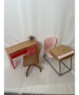 Our Generation Teacher Desk, Chair &amp; Student Desk For 18” Dollars - £36.71 GBP
