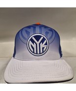 New York Knicks Adidas L/XL NBA Basketball Draft Flat Brim Snapback Cap Hat - €17,20 EUR
