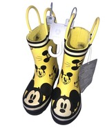 NWT Disney store Boy Shoes Mickey Mouse Rain Boots US Size 7 See Descrip... - $12.27