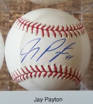 Jay Payton Signed Autographed Official National League (ONL) Baseball - ... - £23.59 GBP