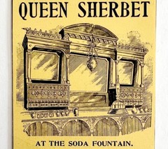 Queen Sherbet Soda Fountain Pop 1894 Advertisement Victorian Beverage AD... - £15.72 GBP