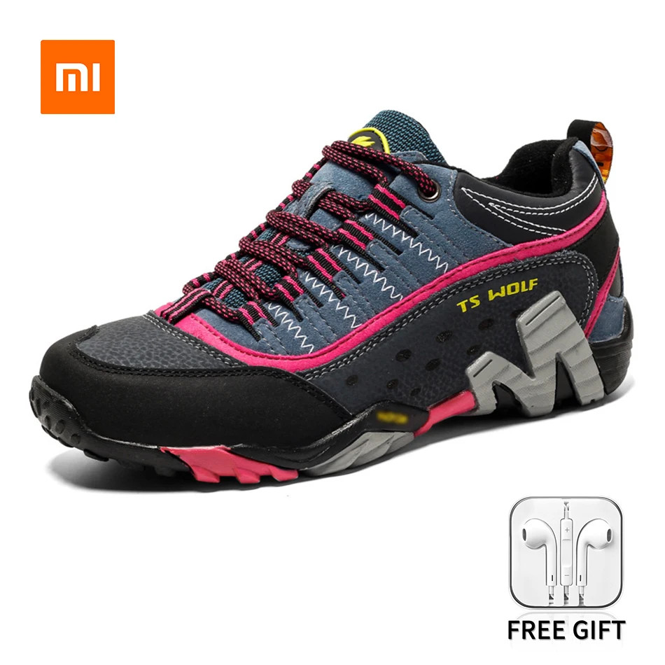 Outdoor Hiking Shoes Men Sneakers Lover Trekking Shoes Waterproof Mounta... - £72.39 GBP