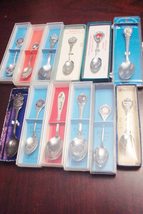 Collection of 12 collector&#39;s Compatible with Spoon new in boxes with shelf ORIGI - £30.04 GBP