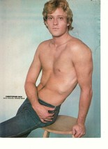 Christopher Rich Robin Mattson teen magazine pinup clipping shirtless - £1.17 GBP