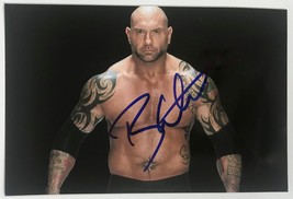 Dave Batista Signed Autographed WWE Glossy 4x6 Photo - £23.30 GBP