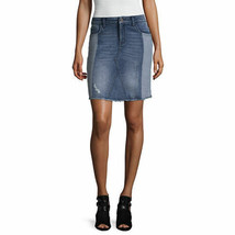 Libby Edelman Two Tone Denim Skirt Size XXL/31 London Wash New W Tags $54 - £21.03 GBP