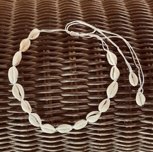 da Hawaiian Store Natural Cowrie Shell Choker Necklace - $9.99