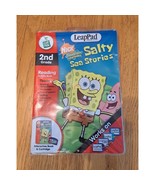 Leap pad frog 2nd grade reading SpongeBob SquarePants salty sea stories new - $9.50