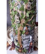 Skeleton Band Music Tree Large Glass Wine Bottle Recycled Art Music Guit... - $550.05 MXN