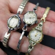 vintage womens ladies watch lot x3 Bulova Timex  Towncraft 10K rgp - $917.02 MXN