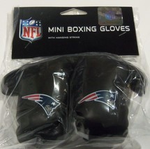 NFL New England Patriots 4 Inch Mini Boxing Gloves for Mirror by Fremont Die - $14.99