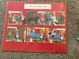 Little Red Riding Hood Storyboard Cut Outs Larger Size - £78.18 GBP
