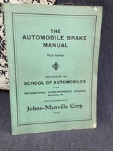 Vtg international correspondence school Automobile Brakes Manual Third Edition - £9.34 GBP