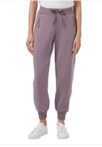 Kirkland Signature Womens Jogger Purple Active Pants Pockets Moisture Wi... - $44.99