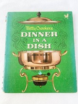 (First Ed, First Printing) Vintage 1965 Betty Crocker&#39;s Dinner In A Dish Spiral - £5.59 GBP