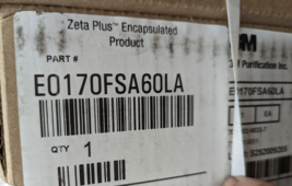 3M Zeta Plus Encapsulated System Scale-Up Filter Capsule E0170FSA 60LA, ... - $83.65