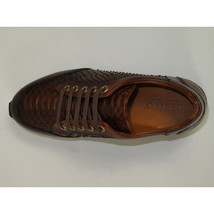 Men's GENIO Turkey Genuine Python Snake Leather Shoes 120197327 Brown image 6