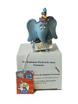 Cat in Hat Christmas Ornament Dr Seuss Midwest Horton Elephant Wubbulous 1998 - £31.07 GBP