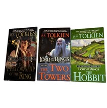 The Lord Of The Rings J.R.R Tolkien Novels 3 The Hobbit, - £9.19 GBP