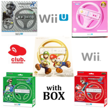 Club nintendo Limited Mario Kart Steering Wheel Gold Metal Mario Luigi Peach BOX - $55.62+