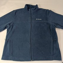 Columbia WM3220 Men's Blue Steens Mountain 2.0 Full Zip Fleece Jacket Pockets XL image 6