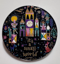 Disney It&#39;s A Small World Cowboy &amp; Indian Girl Clock Circle Round 2024 Pin - £14.80 GBP