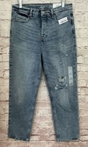 Old Navy Jeans Womens 10 Sky-Hi Straight Extra High Waisted Secret Slim Pockets - £31.24 GBP
