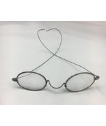 Vintage Prescription Silver Wire Rim Eyeglasses Spectacles Unisex - €13,85 EUR