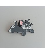 New Tom &amp; Jerry Tom Laying Down Cartoon Enamel Lapel Hat Pin - $9.42 CAD