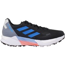 Adidas Terrex Agravic Ultra Men&#39;s Trail Running Shoes H03179 Core Black Blue - £55.72 GBP