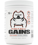 Muscle Bully Gains - Mass Weight Gainer for Dogs, Whey Protein, Flax See... - £64.25 GBP