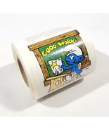 Vintage 80s Smurfs Stickers Roll With 135 Stickers - £102.79 GBP
