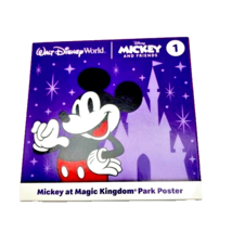 McDonalds Disney Mickey and Friends Mickey at Magic Kingdom Park Poster NWT - £5.51 GBP