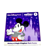 McDonalds Disney Mickey and Friends Mickey at Magic Kingdom Park Poster NWT - £5.18 GBP